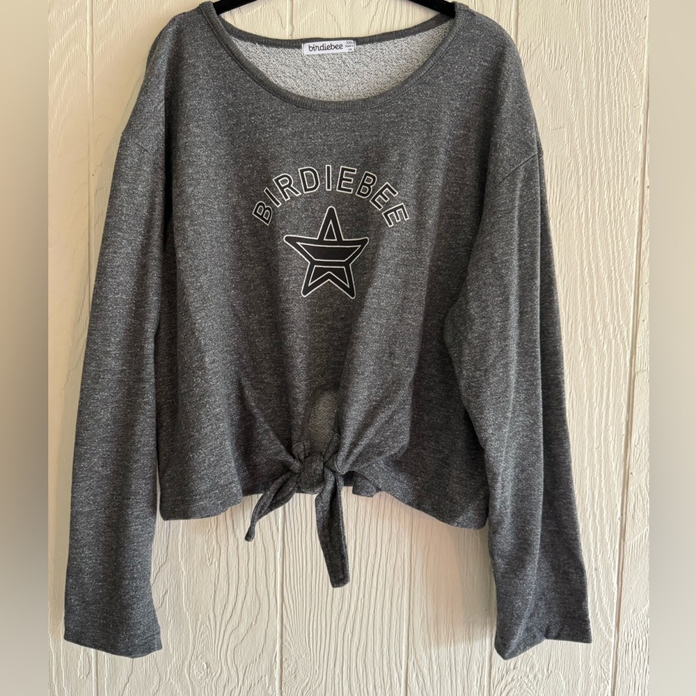 Birdiebee Crop Top with front tie